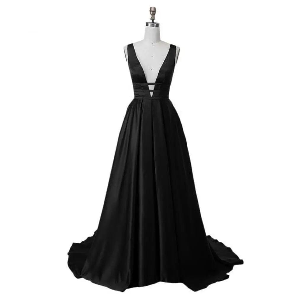 Sexy Red Evening Formal Dresses Evening & Formal Dresses BLISS GOWN Black-43 2 