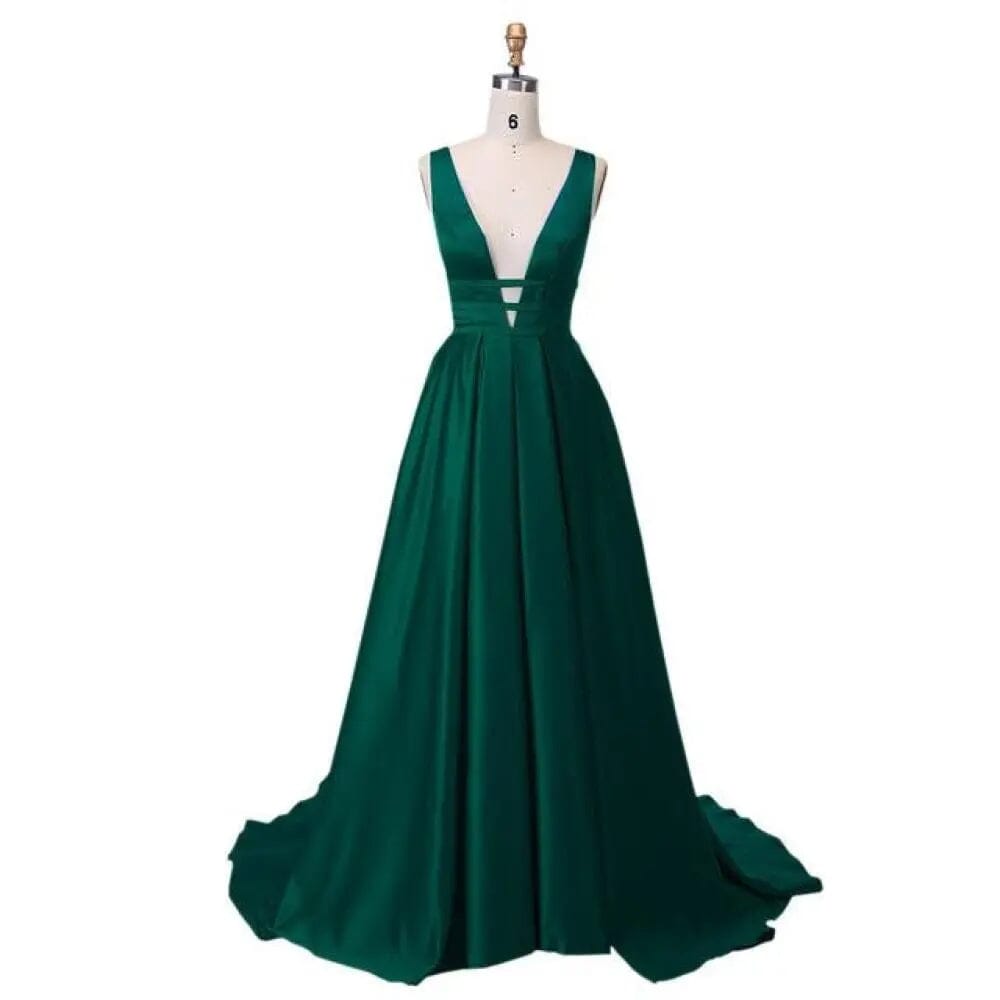 Sexy Red Evening Formal Dresses Evening & Formal Dresses BLISS GOWN Dark Green-62 2 