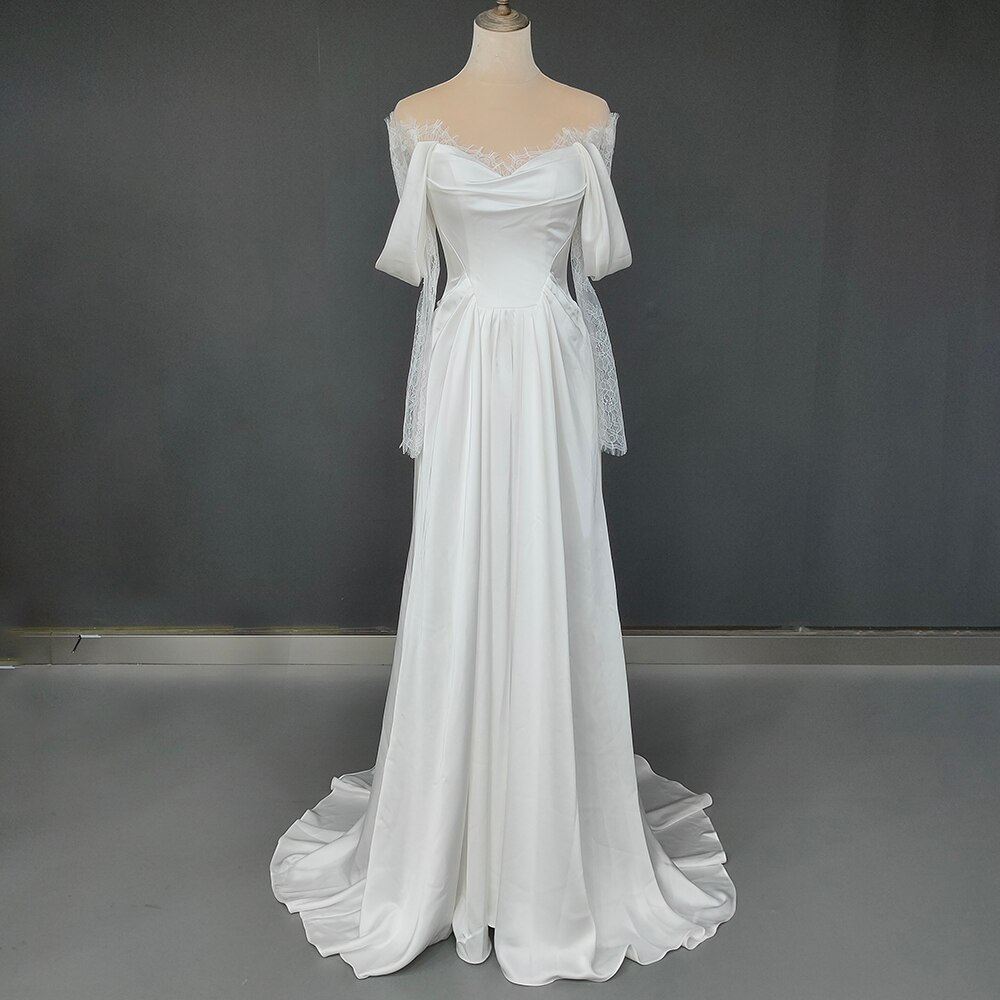 Satin Glamour Bridal Dress