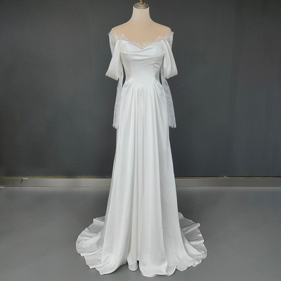 Satin Glamour Bridal Dress