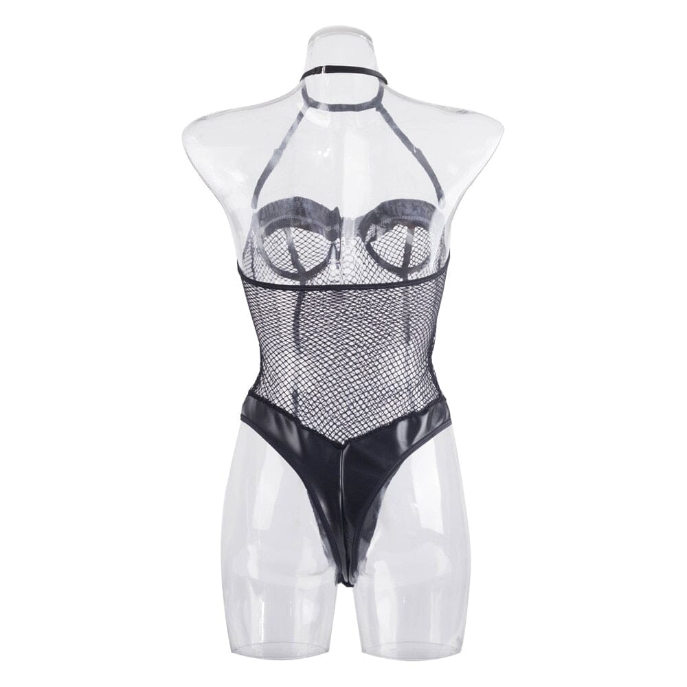 Fishnet Bodysuit Lace Sexy Lingerie Accessories BlissGown 