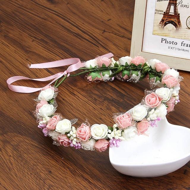 Flower Crown Headband Wedding Accessories Wedding Accessories BlissGown 
