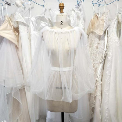 Gather Skirt Slip New Bridal Wedding Dress Buddy Petticoat Wedding Accessories BlissGown 