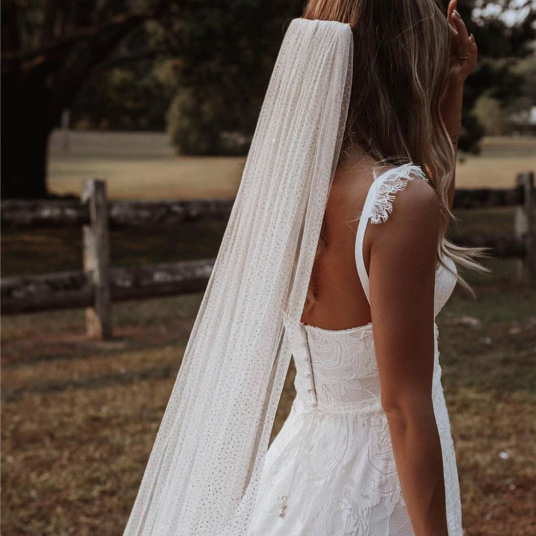 Lace Bohemian Bridal Gown Boho Wedding Dresses BlissGown 