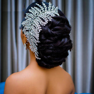 Luxury Crystal Bridal Tiara Bridal Hair Accessories Wedding Accessories BlissGown 