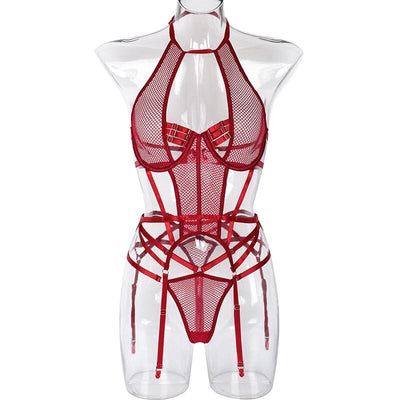 Transparent Bandage Outfit Sissy Top Sexy Lingerie Accessories BlissGown 
