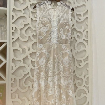 Unique Design Vintage Exquisite French Lace Mermaid Wedding Dress Vintage Wedding Dresses BlissGown 