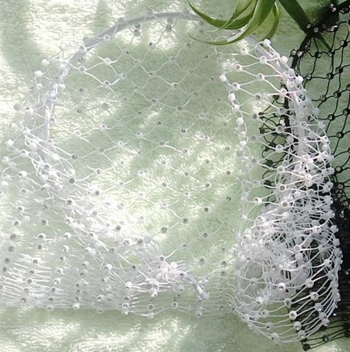 White Headband Crystal Birdcage Net Hair Jewelry Accessories Wedding Accessories BlissGown 5-White 